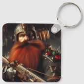 Zwerg Schlüsselanhänger (Rückseite)