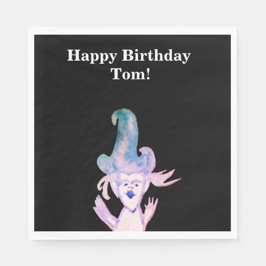 Zwerg Serviette (Vorderseite)