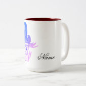 Zwerg Zweifarbige Tasse (VorderseiteRechts)