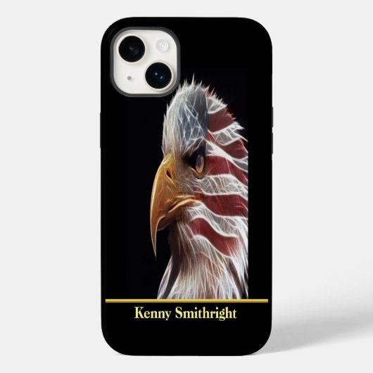 Zwergadler Case-Mate iPhone Hülle (Rückseite)