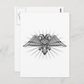 Zwergadler Postkarte (Vorne/Hinten)