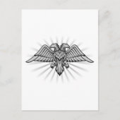 Zwergadler Postkarte (Vorderseite)