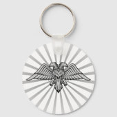 Zwergadler Schlüsselanhänger (Vorderseite)