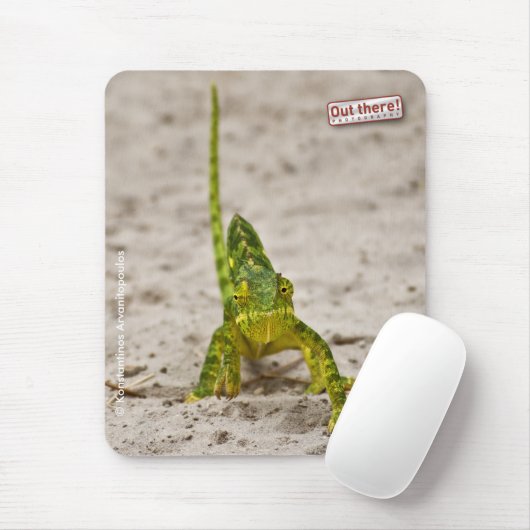 Zwergartiges Chamäleon Mousepad (Mit Mouse)