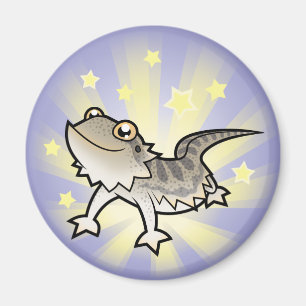 Zwergbartagame / Rankins Bartagame Magnet