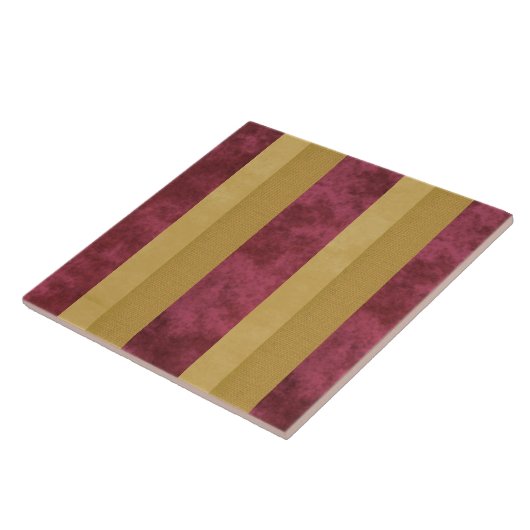 Zwergbeere, Gold, Buttercreme Fliese (Seite)