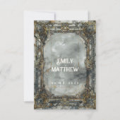 Zwerge Splendor Fantasy Wedding Save the Date (Rückseite)