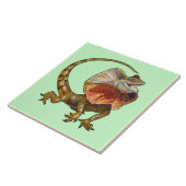 Zwergeidechse Fliese (Seite)