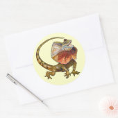 Zwergeidechse Runder Aufkleber (Umschlag)