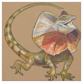 Zwergeidechse Stoff (Nahaufnahme)