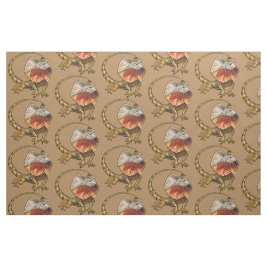 Zwergeidechse Stoff (Fat Quarter (45,7 x 55,9 cm))