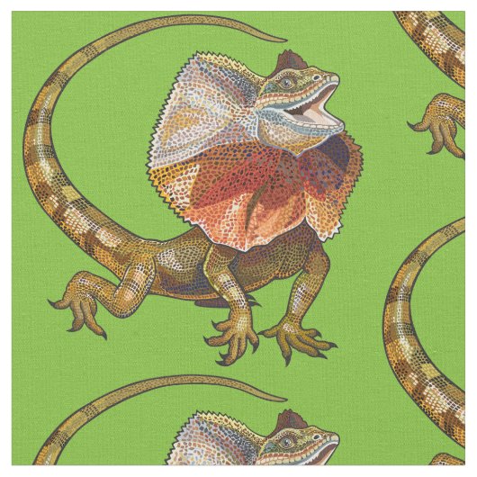 Zwergeidechse Stoff (Nahaufnahme)