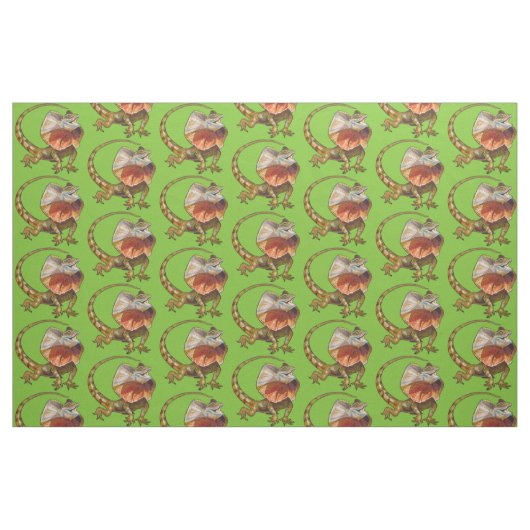 Zwergeidechse Stoff (Fat Quarter (45,7 x 55,9 cm))