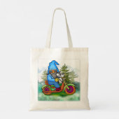 Zwergen Biker Tragetasche (Rückseite)