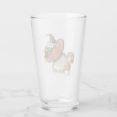 Zwergen-Schläfchen Glas (Rückseite)