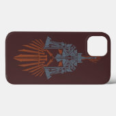 Zwergenwaffenhelm-Symbol Case-Mate iPhone Hülle (Rückseite (Horizontal))