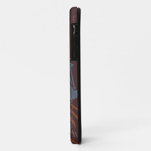 Zwergenwaffenhelm-Symbol Case-Mate iPhone Hülle (Hinten/Links)