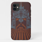 Zwergenwaffenhelm-Symbol Case-Mate iPhone Hülle (Rückseite)