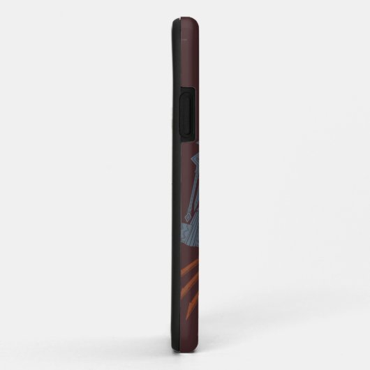 Zwergenwaffenhelm-Symbol Case-Mate iPhone Hülle (Hinten/Rechts)