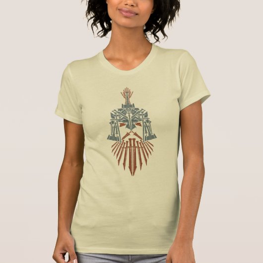 Zwergenwaffenhelm-Symbol T-Shirt (Vorderseite)