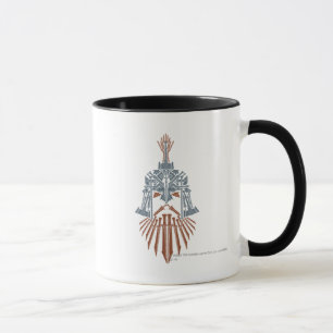 Zwergenwaffenhelm-Symbol Tasse