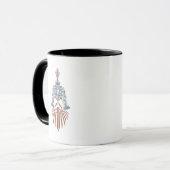 Zwergenwaffenhelm-Symbol Tasse (Vorderseite Links)