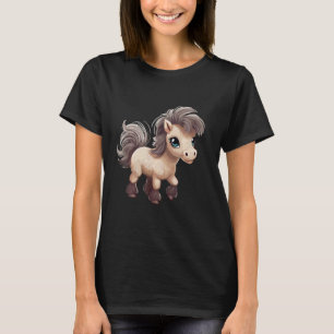 Zwergepferd Mini-Pferd Haustier Kleines Pferd Lieb T-Shirt
