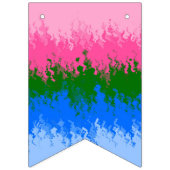 Zwergfahne, Abstrakte, omniromantische Flagge (Erste Fahne)