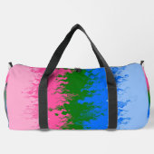 Zwergfahne, Abstrakte, omniromantische Flagge Duffle Bag (Rückseite)