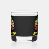 Zwergfisch Funny Bass Fischen Crankbait Retro Whiskyglas (Rechts)