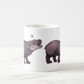Zwergflusspferdbaby Kaffeetasse (Mittel)