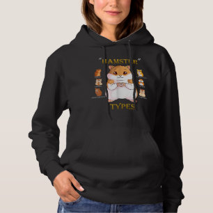 Zwerghamster-Typen Hammy-Niedliche Nagetiere zücht Hoodie
