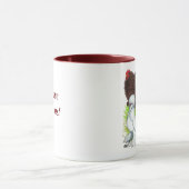 Zwerghuhn-Feder mit Beinen versehen Tasse (Zentrum)