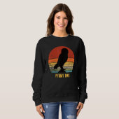 Zwerghühner Vogelhühner Sweatshirt (Vorne ganz)