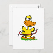 Zwerghula | Hintergrundfarbe auswählen Postkarte (Vorne/Hinten)