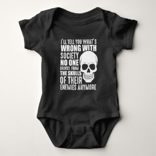 Zwergische Sarkastische Falsche Gesellschaft Schä Baby Strampler