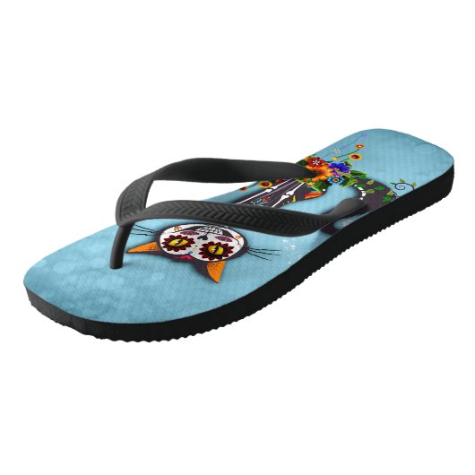 Zwergkatze Badesandalen (Schrägansicht)