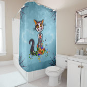 Zwergkatze Duschvorhang (Beispiel)