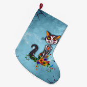 Zwergkatze Großer Weihnachtsstrumpf (Vorderansicht (hängend))