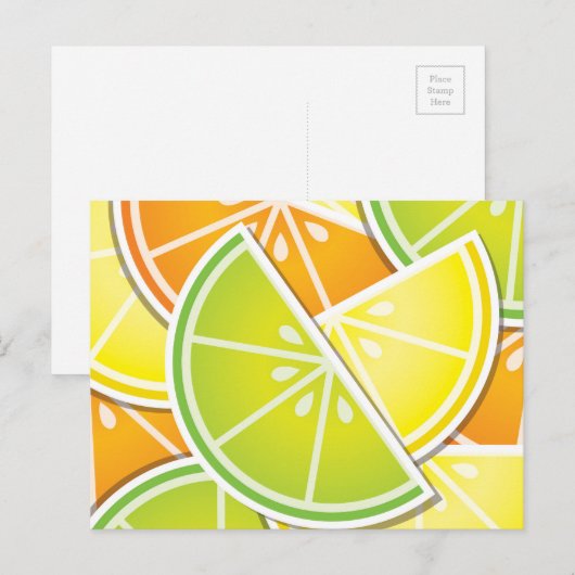 Zwergkeile Postkarte (Vorne/Hinten)