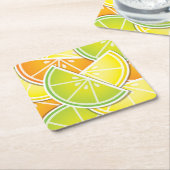 Zwergkeile Rechteckiger Pappuntersetzer (angewinkelt)