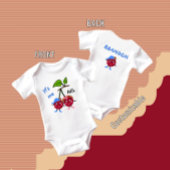 Zwergkirsche Baby Strampler