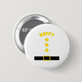 Zwergkostüm - Fun Halloween Gift Idea - Happy Button (Vorne & Hinten)