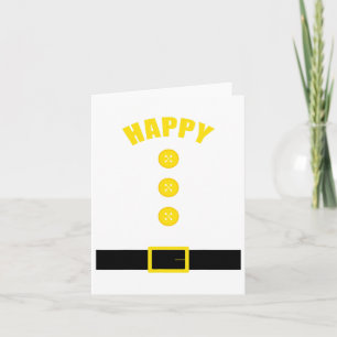 Zwergkostüm - Fun Halloween Gift Idea - Happy Karte