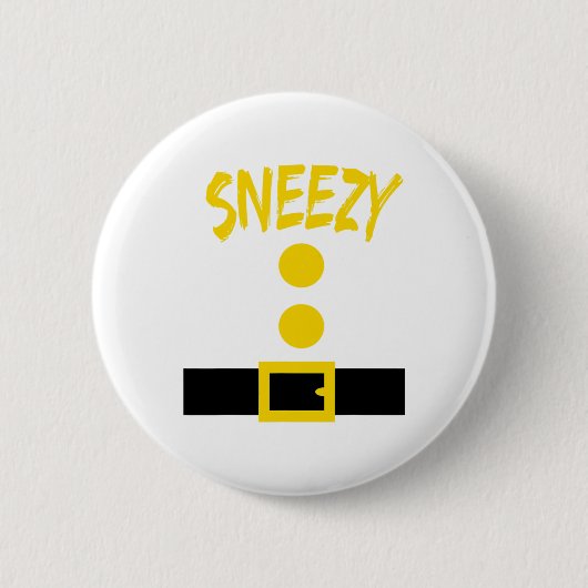 Zwergkostüm - Fun Halloween Gift Ideale für ein lu Button (Vorderseite)