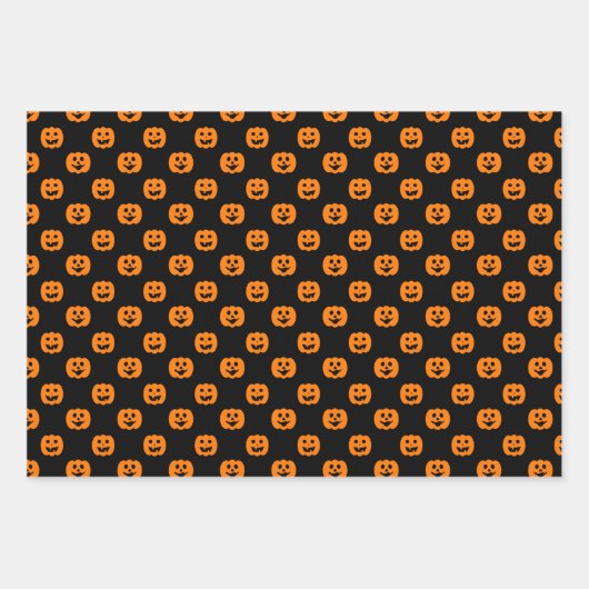 Zwergkürbis Geschenkpapier Set (Vorderseite 2)