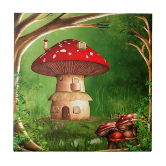 Zwergland Fliese (Vorderseite)