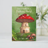 Zwergland Kinder 3,5 x 5 Einladung (Stehend Vorderseite)