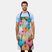 Zwergleuchter Schürze (Getragen)