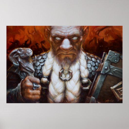 Zwergmagie Poster (Vorne)